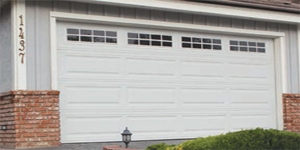 Long Raised Panel Garage Door