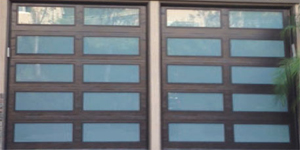Modern View Steel Garage Door