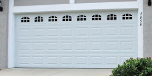 Short Raised Panel Garage Door