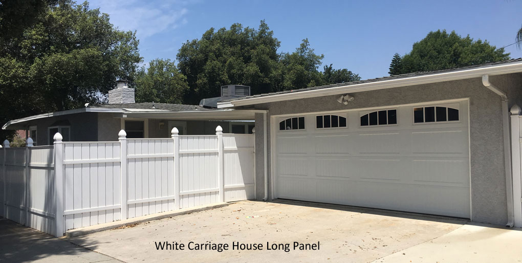 Carriage House Long Panel Garage Door