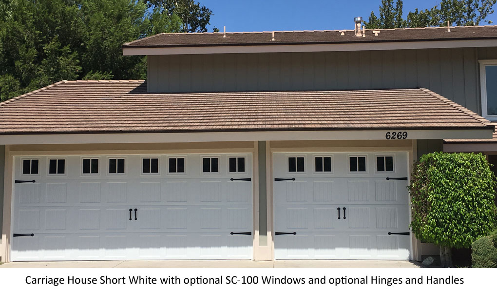 Carriage House Long Panel Garage Door