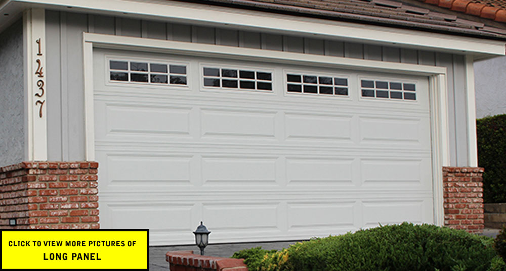 Long Panel Garage Door