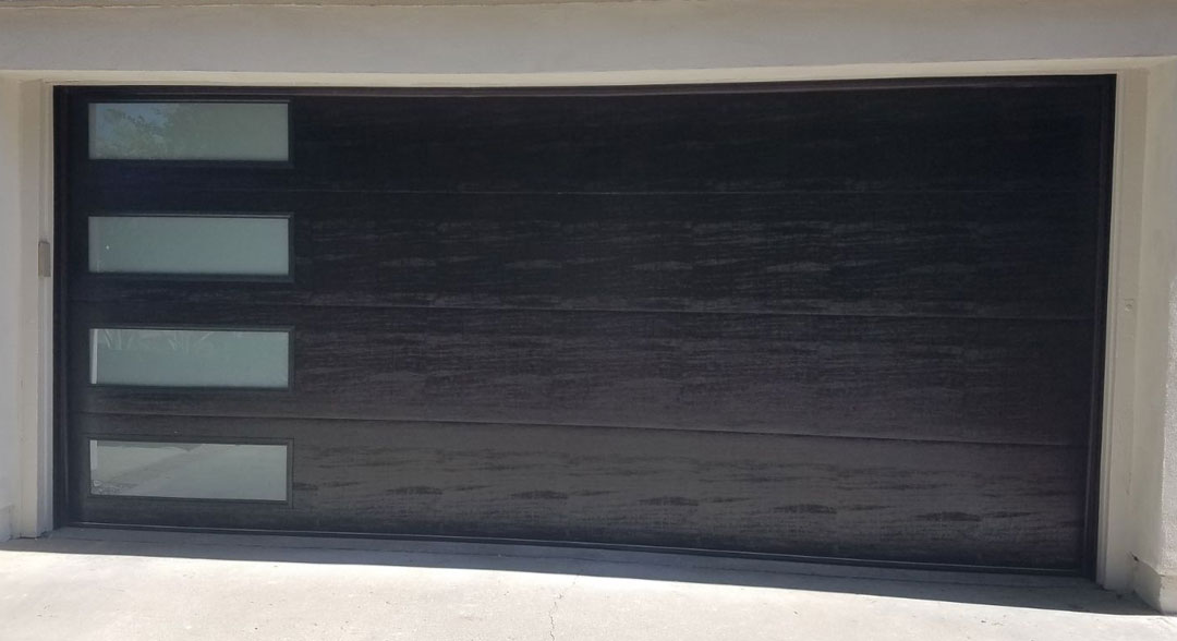 Modern Side Garage Door