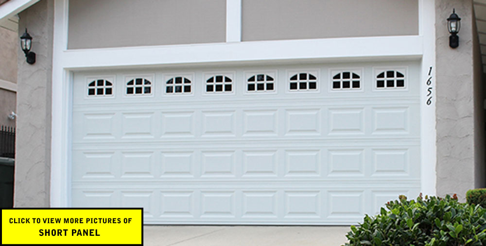 Short Panel Garage Door
